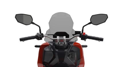 Puig V - Tech Line Touring Lichtgrijs Windscherm
