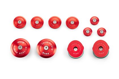 Puig Bouchon Châssis Alu Rood Frame-inzetstuk