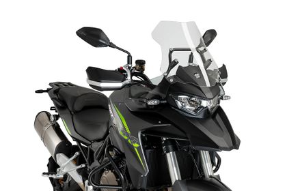 Déflecteur moto Puig Frontale Extended Fumé claire