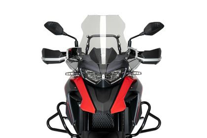Déflecteur moto Puig Frontale Extended Fumé claire