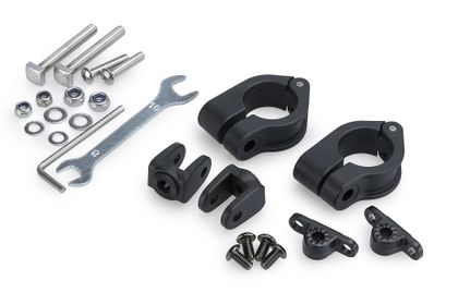 Puig Set von Ringen 25,5 mm Beam 3.0 Schwarz Scheinwerferhalterung Universell