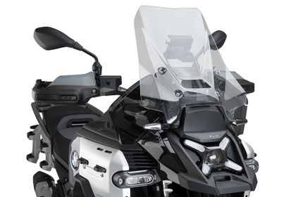 Déflecteur moto Puig Frontale Extended Fumé foncé