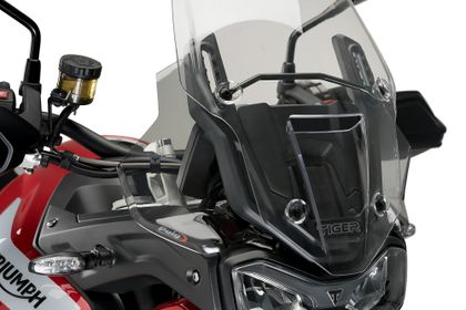Déflecteur moto Puig Supérieurs Fumé claire