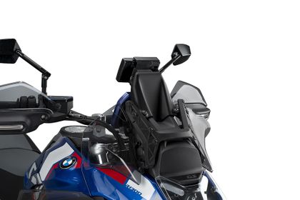 Puig Matte zwarte GPS-deksel Beschermfolie voor vizier