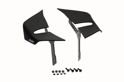 Puig D12 Matte Black Lateral fins Ref : PUI00957A / 22384J 