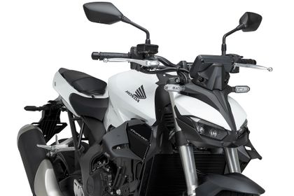 Puig D12 Matte Black Lateral fins