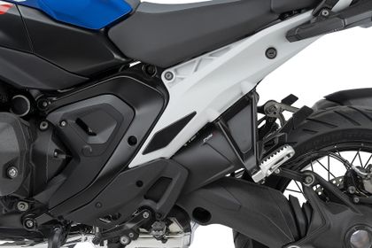 Déflecteur moto Puig Arrière Noir mat