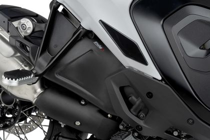 Déflecteur moto Puig Arrière Noir mat