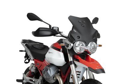 Puig Sport Schwarz matt Windschutz