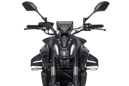 Puig D12 Matte Black Lateral fins