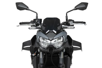 Puig D12 Matte Black Lateral fins
