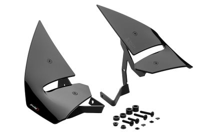 Puig D12 Black Lateral fins Ref : PUI01079A / 22604N 