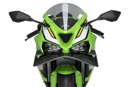 Puig frontal GP Carbon appearance Front Fenders Ref : PUI01107A / 22660C KAWASAKI 636 NINJA ZX-6R - 2024 - 2026