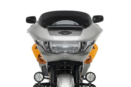 Déflecteur moto Puig Inférieurs Orange Ref : PUI01123A / 22671T 