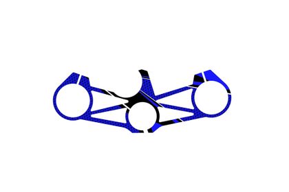 Protection té de fourche Puig Radikal Bleu