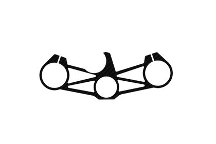 Protection té de fourche Puig Xtreme Apparence carbone Ref : PUI01275A / 3479C 