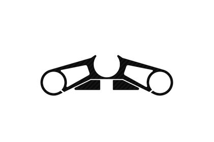 Protection té de fourche Puig Xtreme Apparence carbone