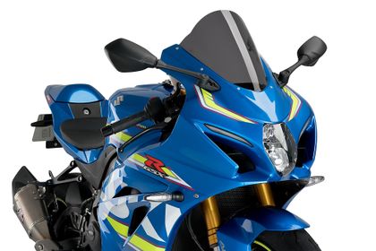 Puig R - Racer Dunkelgrau Windschutz