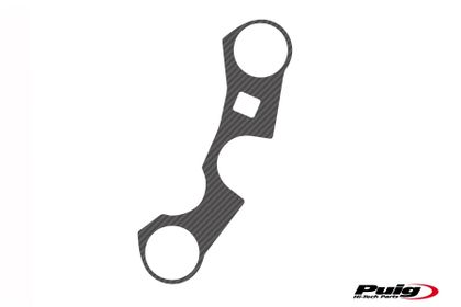 Protection té de fourche Puig Xtreme Apparence carbone