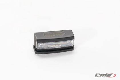 Eclairage de plaque Puig Support LED PLA Noire Universel