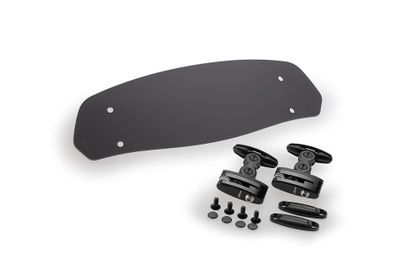 Puig Multi - Verstelbare Clip-on Donkergrijs Spoiler Universeel