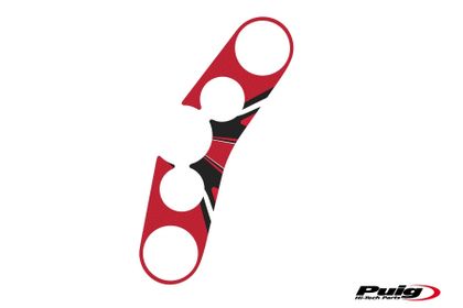 Protection té de fourche Puig Radikal Rouge