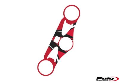 Protection té de fourche Puig Radikal Rouge