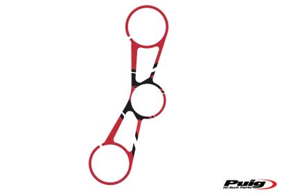 Protection té de fourche Puig Radikal Rouge