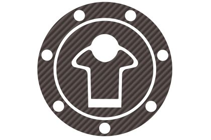 Protection bouchon de réservoir Puig X - treme Apparence carbone Ref : PUI01779A / 8405C 
