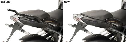 Déflecteur moto Puig enjoliveurs Noir mat