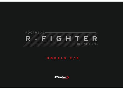 Puig Cale R - Fighter Titanium Voetsteunen Universeel