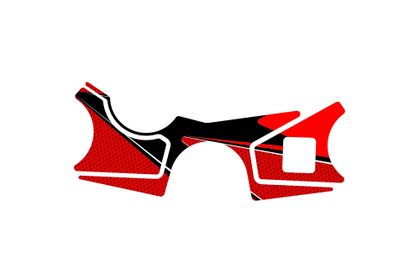 Protection té de fourche Puig Radikal Rouge