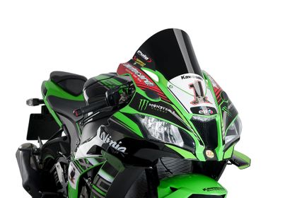 Puig R - Racer Zwart Windscherm