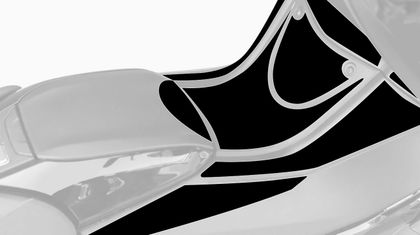 Puig Scratch Saver Zwart Tankgrip
