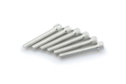 Puig In geanodiseerd aluminium zilver blister 6 allen schroeven M8x50mm Kofferboutset Universeel