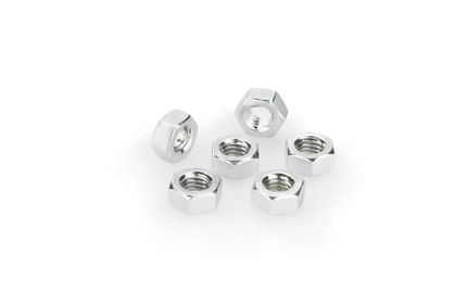 Puig In geanodiseerd aluminium zilver blister 6 moer M6 Kofferboutset Universeel
