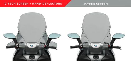 Puig V - Tech Line Touring Lichtgrijs Windscherm Ref: PUI02194A / 1769H BMW 0 C EVOLUTION - 2014 - 2020