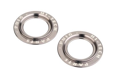 Insert Roulette Bras Oscillant Puig Jeu Anneaux en Aluminium Anodise Protection Fourche Titane Universel