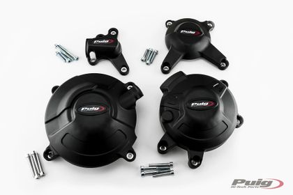Puig Kits Carters Noir Motorschutz Ref : PUI02215A / 20128N 