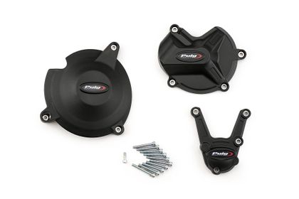 Puig Kits Carters Noir Motorschutz Ref : PUI02222A / 20137N 