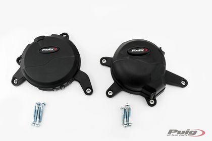 Puig Kits Carters Noir Motorschutz Ref : PUI02223A / 20140N 