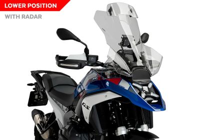Puig Multi - Régable 2.0 Clip - on Donker rook Spoiler Universeel