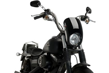Puig Anarchy Noire Vorkplaten Ref: PUI02468A / 21081N HARLEY DAVIDSON 1584 FXDB 1584 DYNA STREET BOB - 2007 - 2017