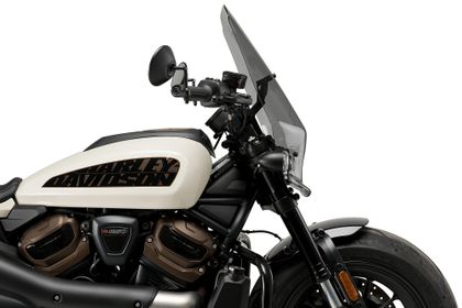 Puig Touring Fumé claire Windscherm Ref: PUI02508A / 21322H HARLEY DAVIDSON 1250 SPORTSTER 1250 S - 2021 - 2026