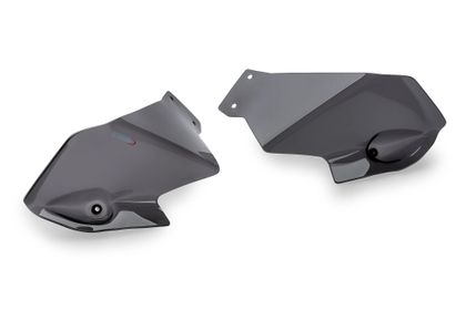 Puig Frontale Extended Donkergrijs Moto deflector Ref: PUI02640A / 21772F 