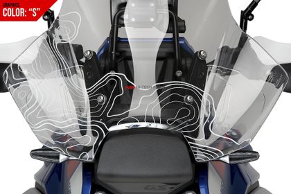 Puig Touring Plus Graphics Windscherm