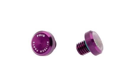 Puig Cache Pas Vis Violet JEU BOUCHONS M10 150 Spiegelkappen
