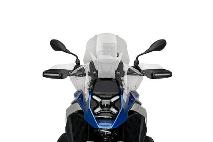 Puig Frontale Extended Fumé claire Moto deflector