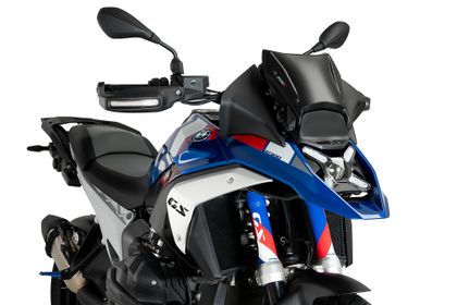 Puig Frontale Extended Mat Zwart Moto deflector