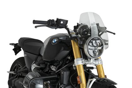 Puig Sport Matte Zwart Windscherm